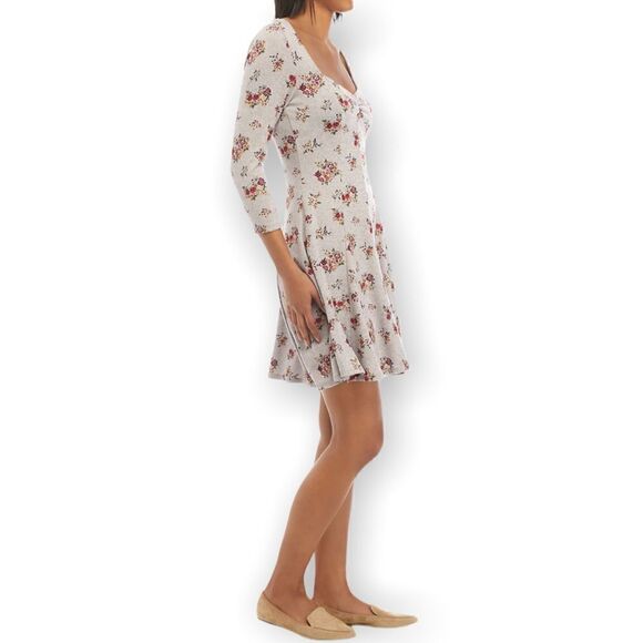 NWT BeBop Floral Hacci Skater Dress - Picture 2 of 4